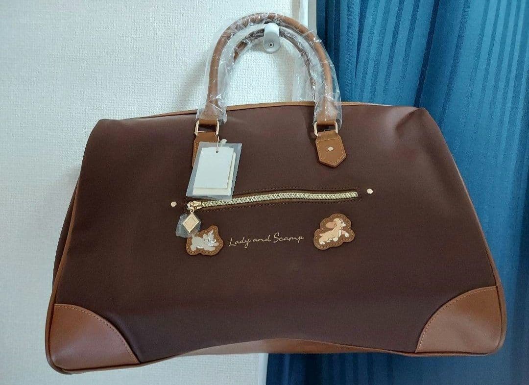 ACCOMMODE　わんわん物語　ボストンバッグ　旅行バッグ　ディズニー