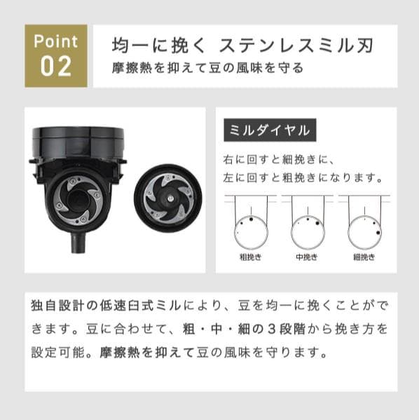 ツインバード 家庭用 ブラック 全自動コーヒーメーカー3杯用 CM-D457B