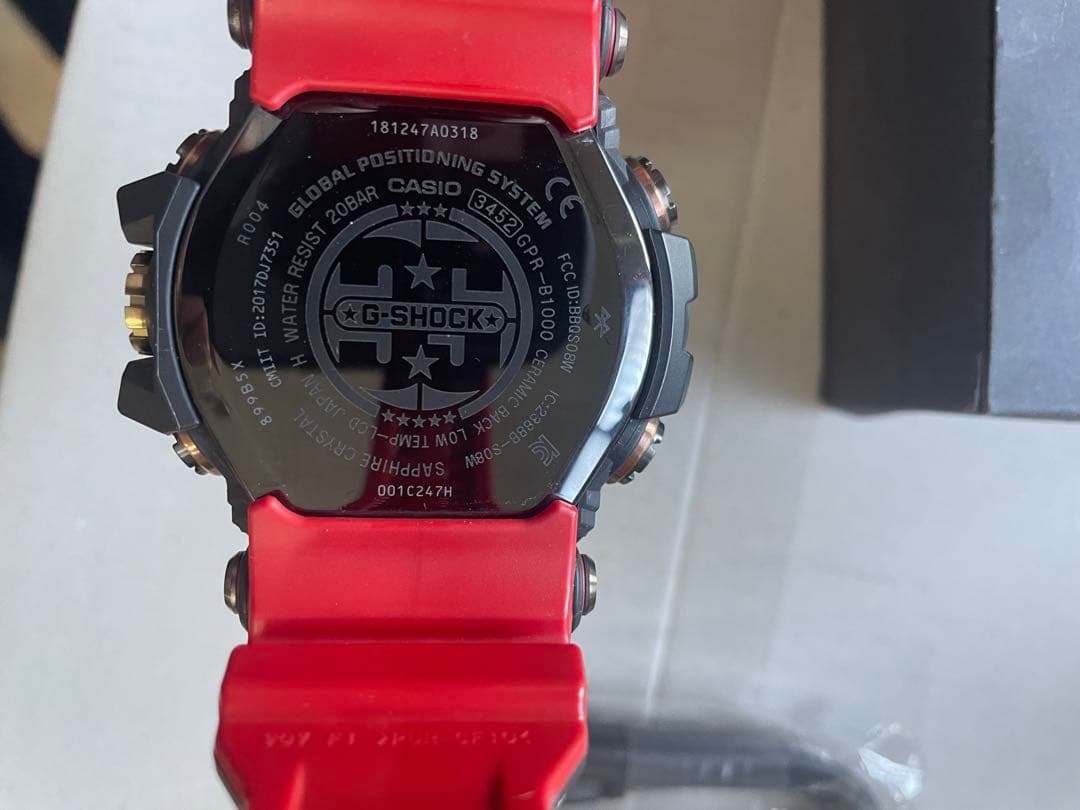 希少！35周年限定 G-SHOCK GPRB1000TF-1JR レンジマン