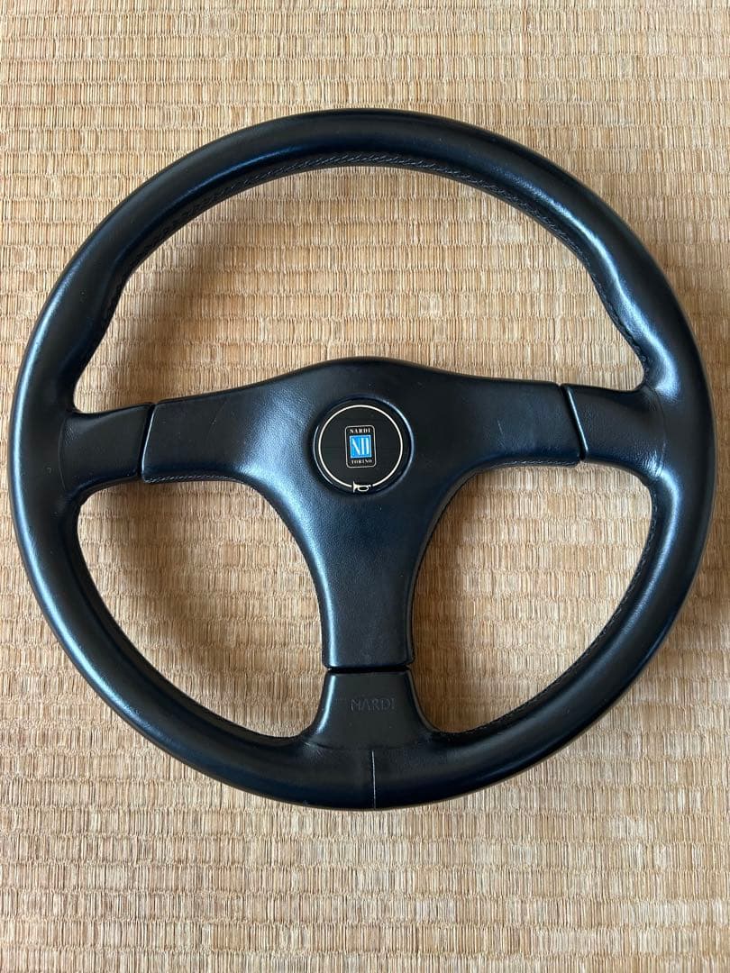 黒 3スポーク ステアリングホイール 本体