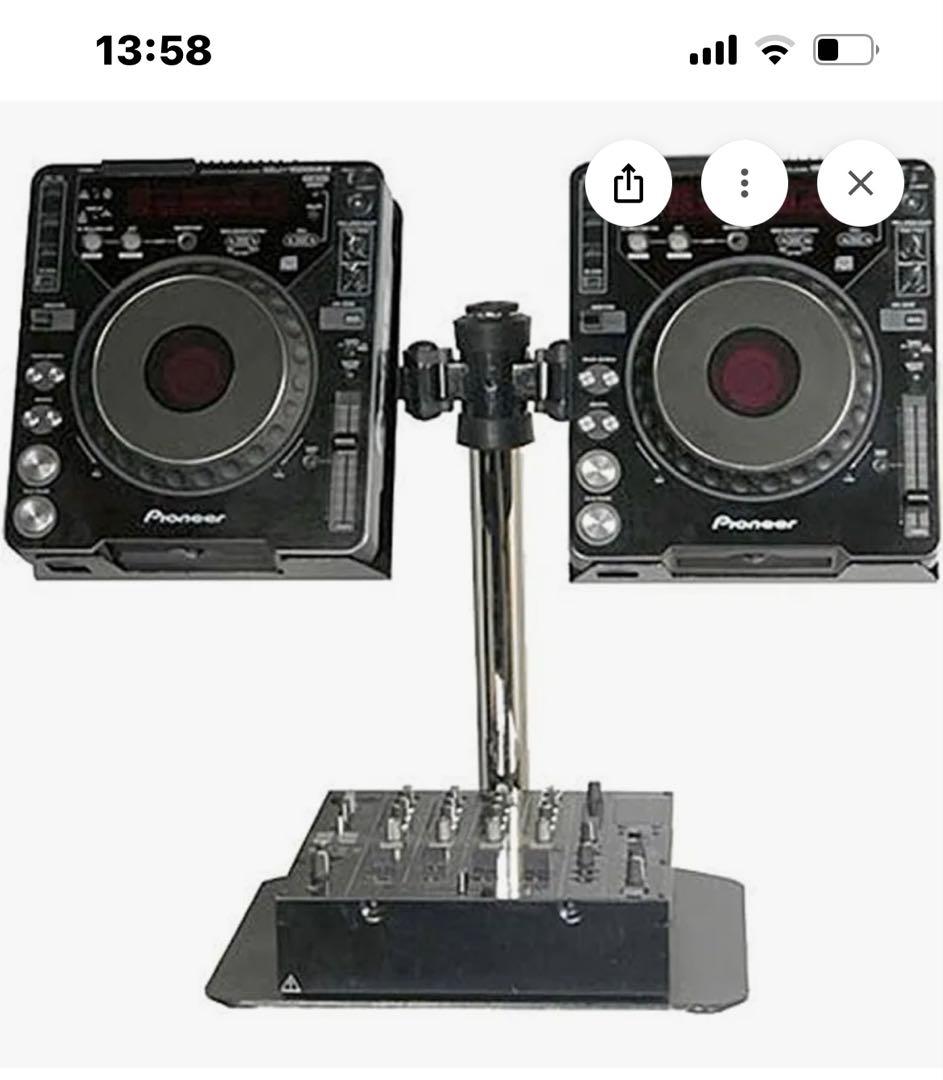 Spacers CDJダブルスタンド　超重厚設計