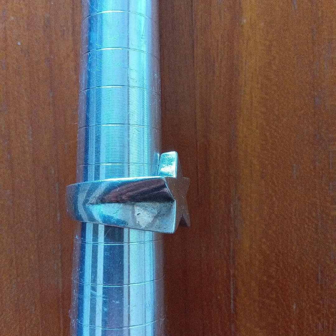 専用　スター　21号 　メンズ　シルバーリング　925 　星型