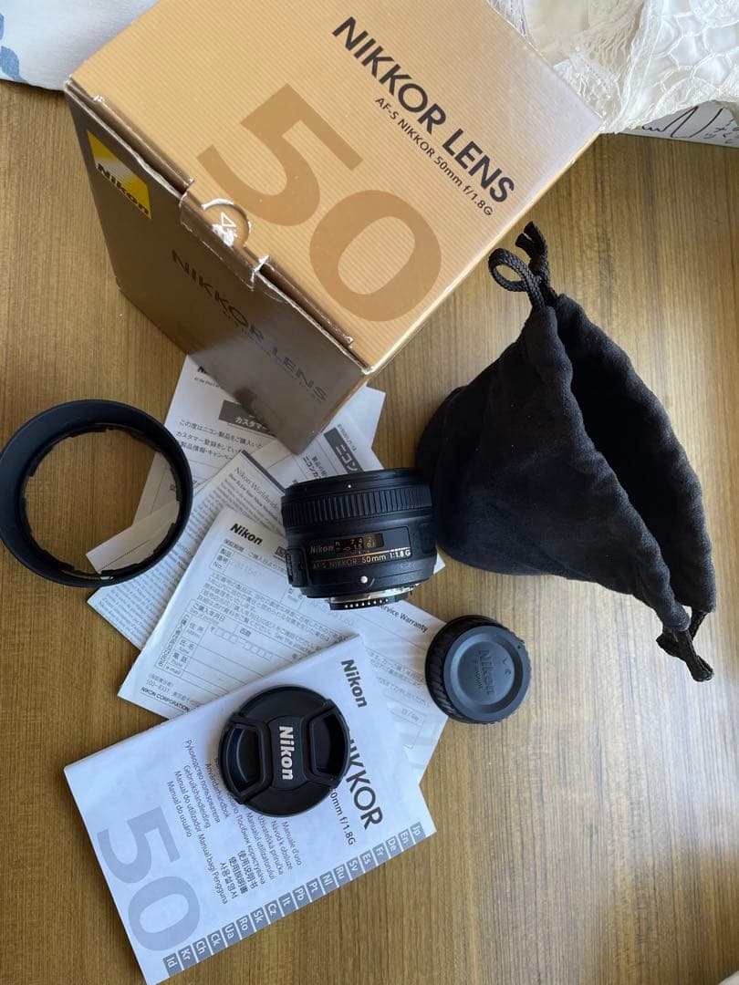 超美品Nikon50mm AF-S 50F1.8G