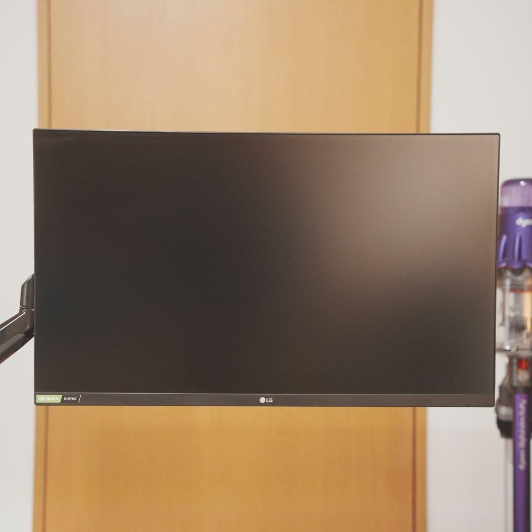 LG ゲーミングモニター 144Hz 27インチ IPSパネル　応答速度1ms