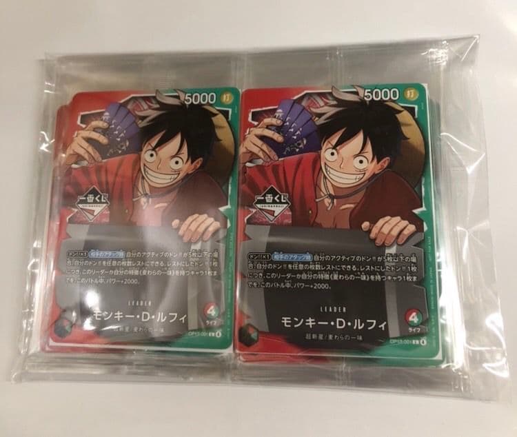 ワンピースカード 一番くじプロモ モンキーDルフィ 19枚セット