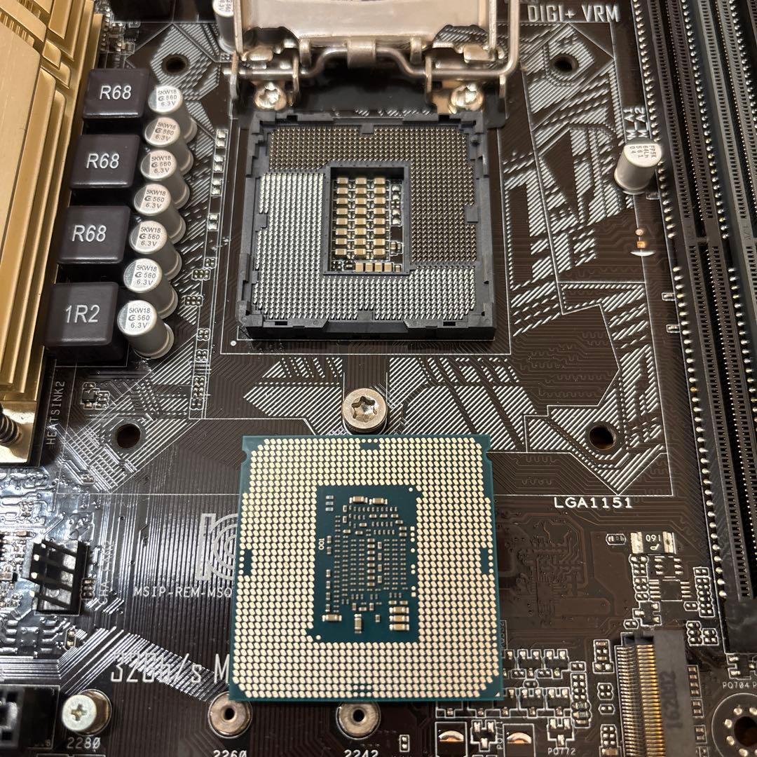 【BIOS済】Core i7-6700K + ASUS H170-PRO セット