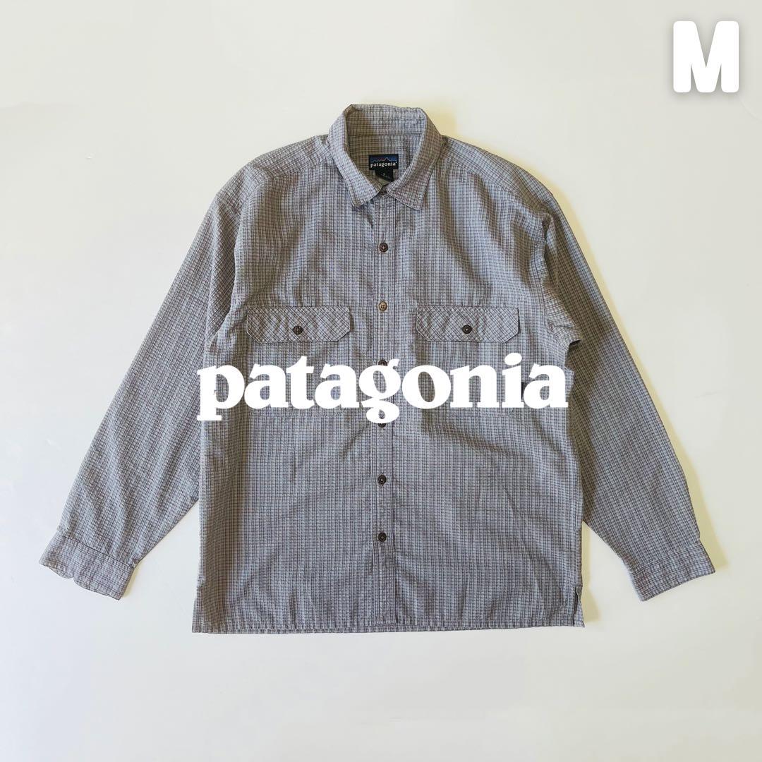 Patagonia 2000年 L/Sパッカーウェアシャツ M タイ製