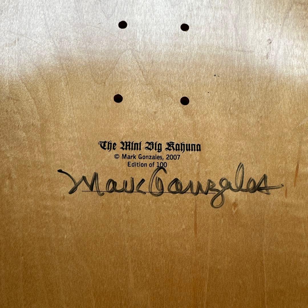 Mark Gonzales Mini Big Kahuna デッキ 直筆サイン入