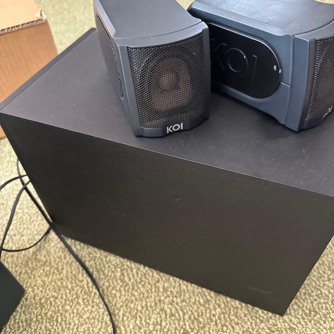 KOI TIGER パワードスピーカーシステム　　　　　　　　付属品全揃　箱有