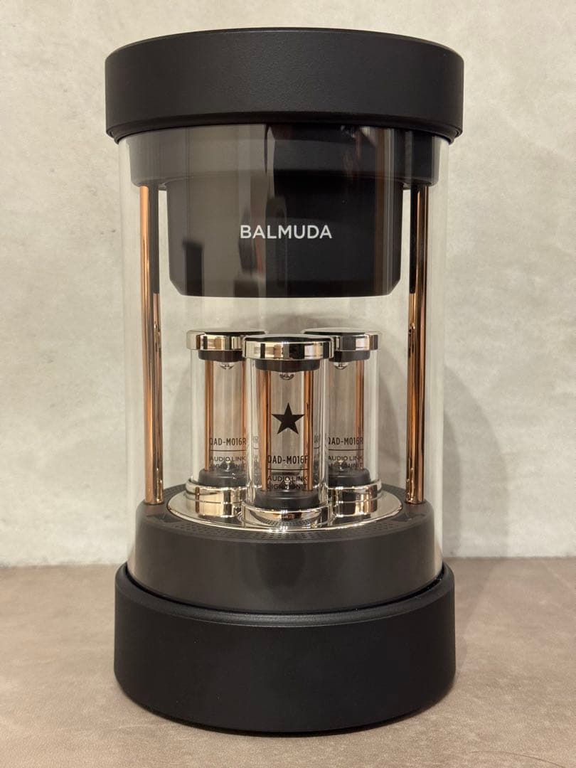 【完品（専用充電器・説明書付き）】バルミューダ The Speaker M01A