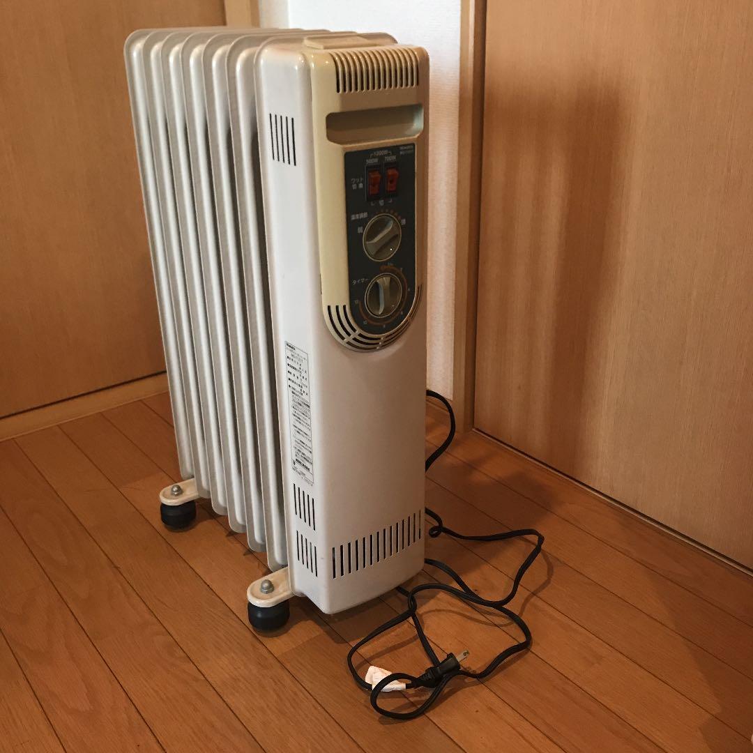 オイルラジエーターヒーター MO-7121T 暖房器具 森田電工株式会社