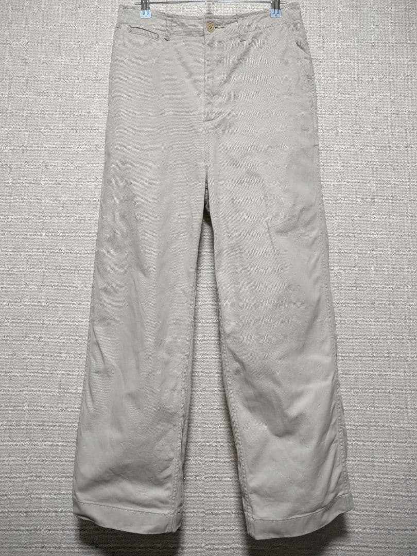 日本製 フレームワーク OVER SIZED CHINO パンツ チノパン