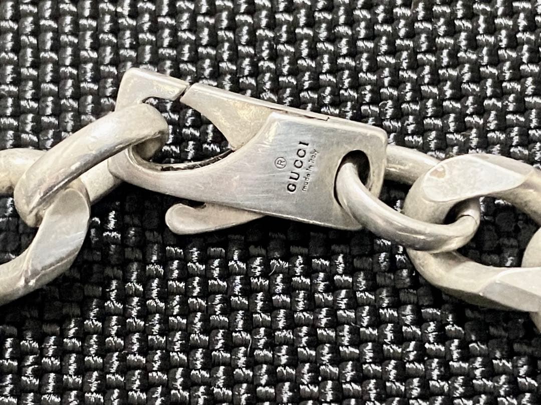 GUCCI シルバー ブレスレット サイズ18