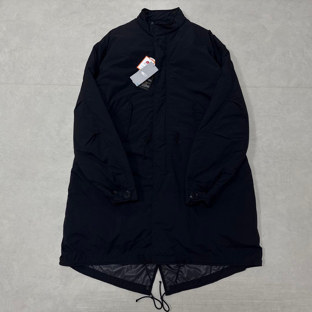 新品 BEAMS PLUS M-65 ダウンモッズコート 小松マテーレ ブラック