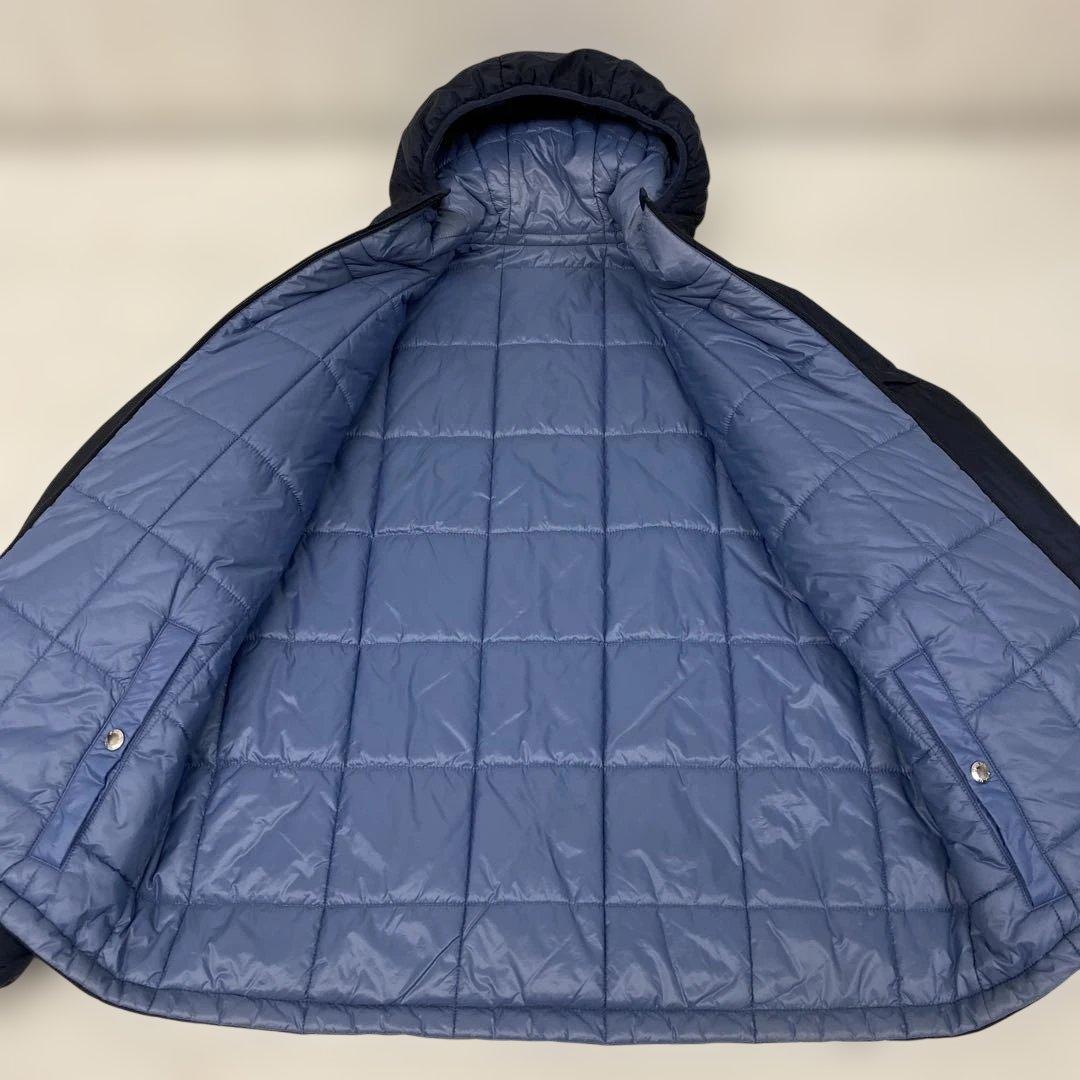 PRADA プラダ SGH037 ナイロンフーデッドジャケット ネイビー メンズ