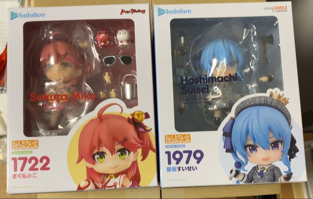 o*y様 最安値 ホロライブ みこめっと ねんどろいど さくらみこ 星街すいせい