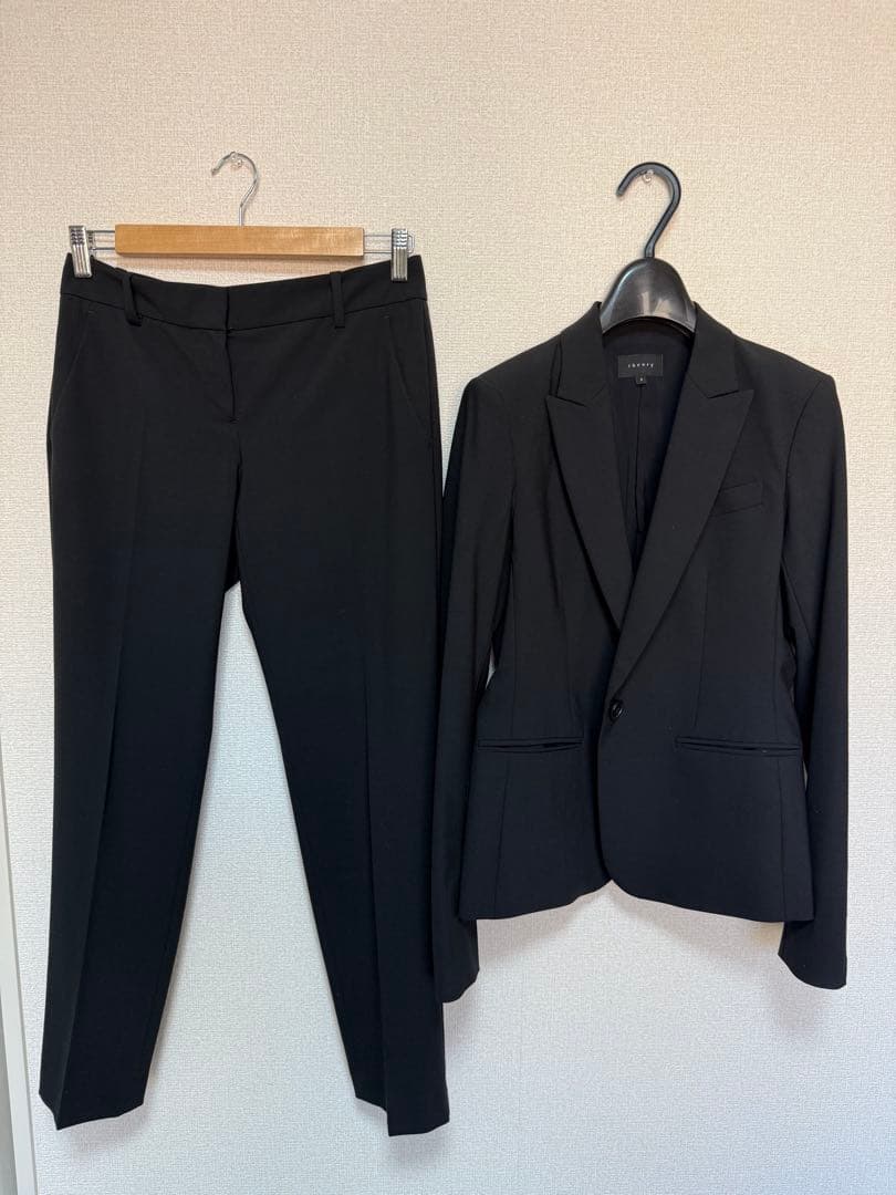 セオリー Theory テーラードジャケット センタープレスパンツ スーツ