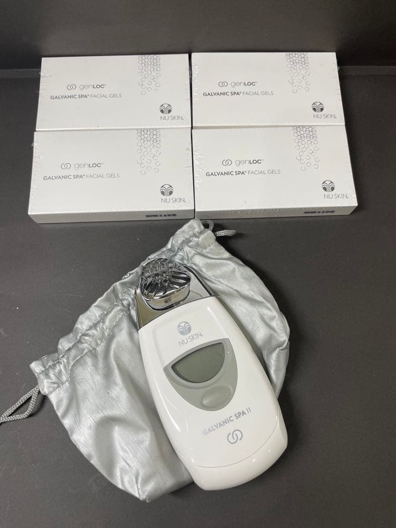 【新品】Nu Skin Galvanic Spa Facial Gels+美顔器