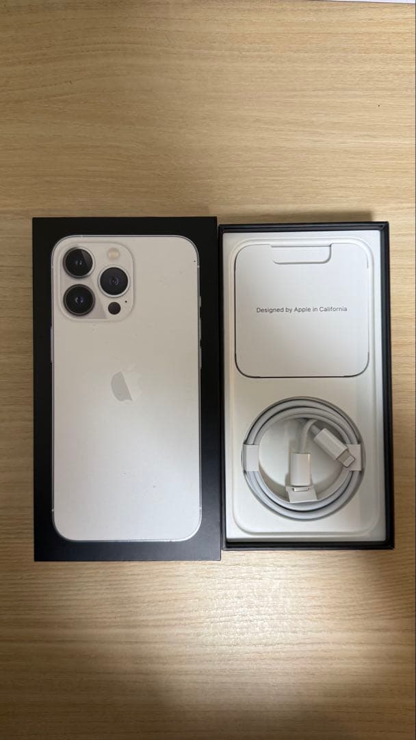 iPhone13 Pro 256GB シルバー 付属品完備