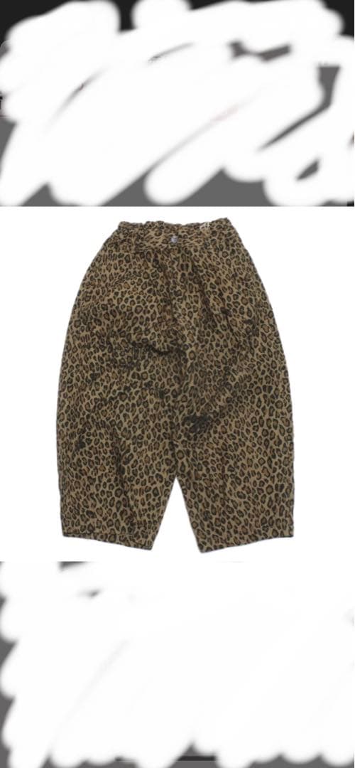 denim dungareeバックサテン落書きパンツ01