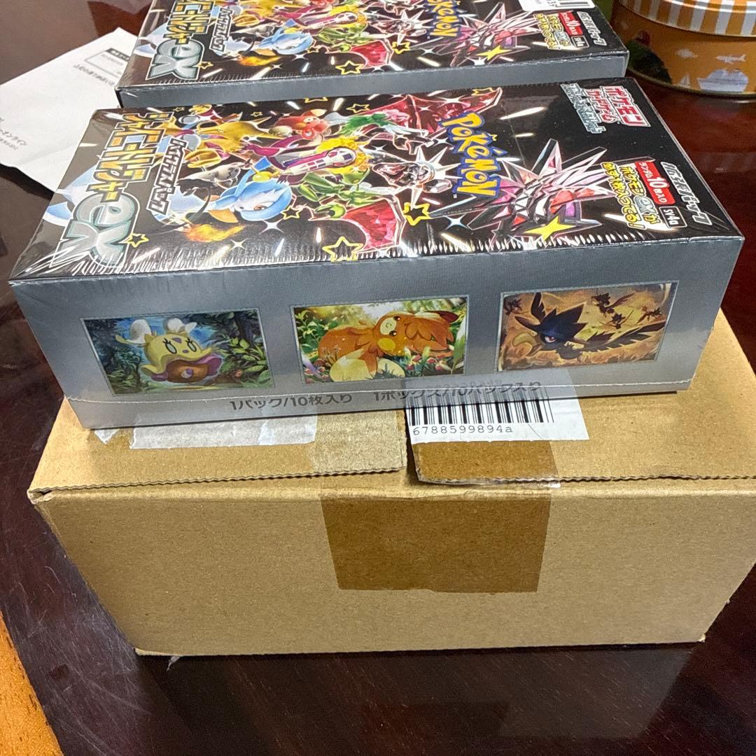 【シュリンク付】ポケモンカード シャイニートレジャーex BOX 2BOXセット