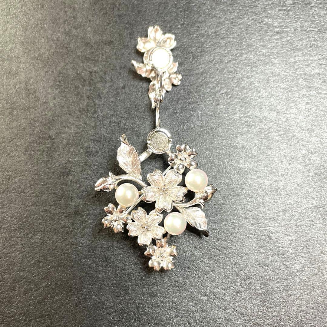 GINZA TANAKA パールブローチ　入学式　あこや真珠　検索用-ミキモト