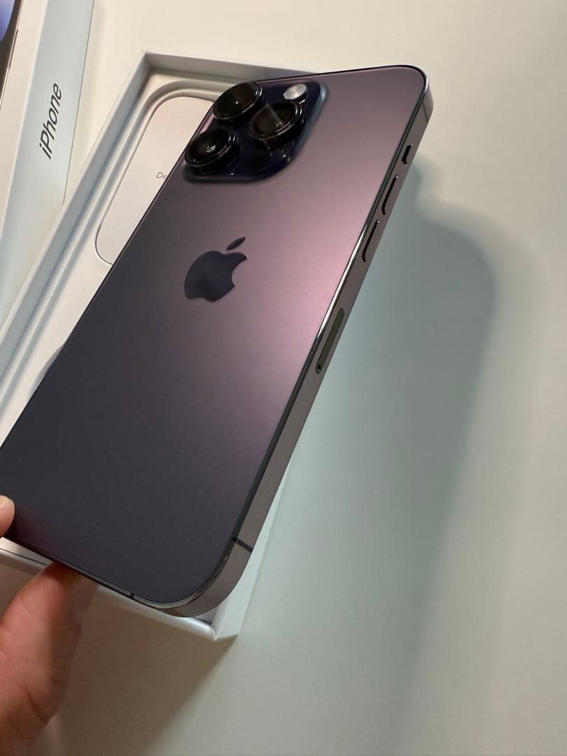 Apple iPhone 14 Pro ディープパープル 本体