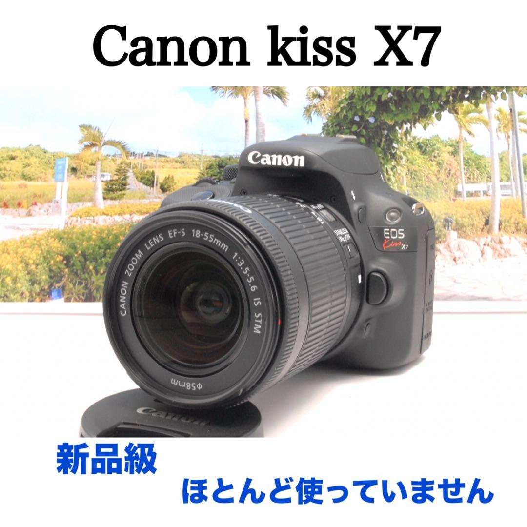 ✨ショット1150枚✨Canon kiss X7 新品級 スマホ転送 一眼レフ