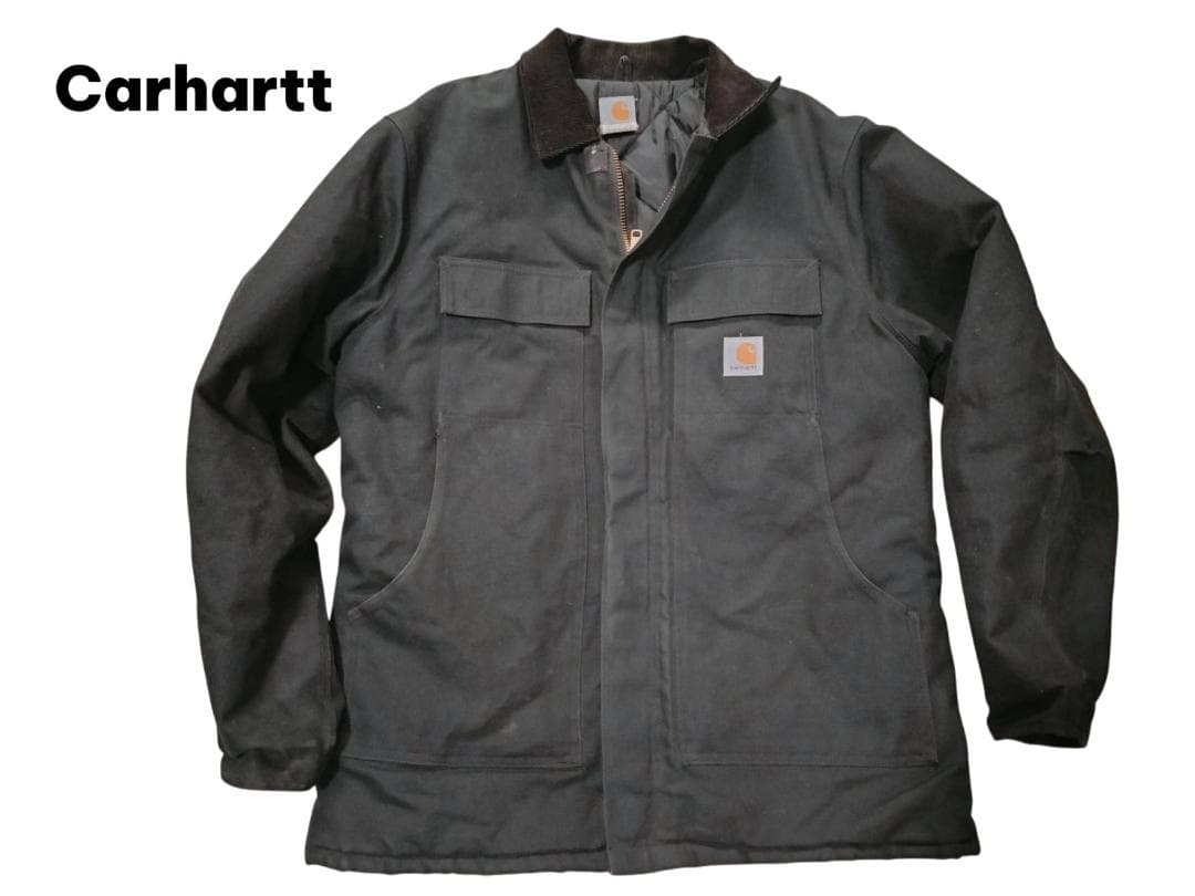 S*h様 カーハート　C03 ダック コート ブラック　44 Tall アメリカ