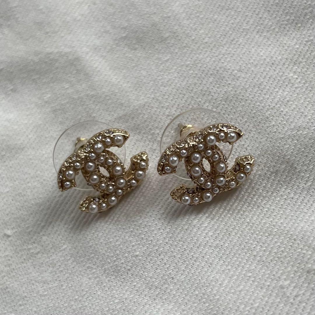 シャネル ココマーク ゴールド ピアス