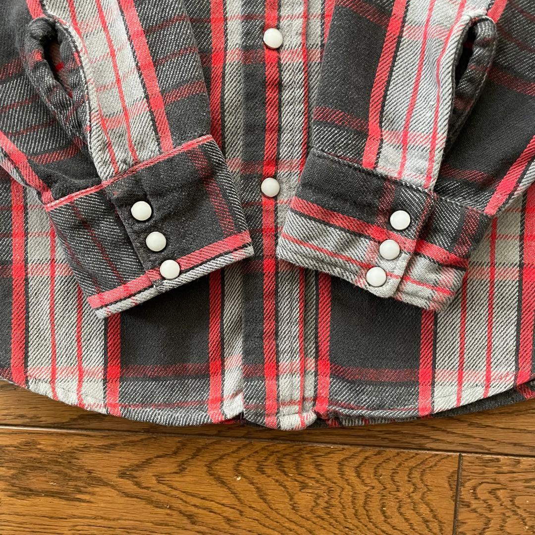 80s DAKOTA FIVE BROTHER ネルシャツ USA製 XL