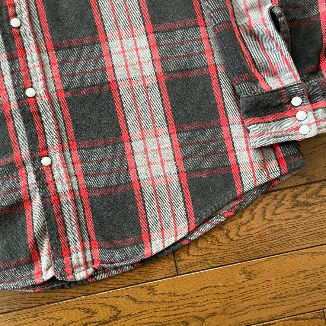 80s DAKOTA FIVE BROTHER ネルシャツ USA製 XL