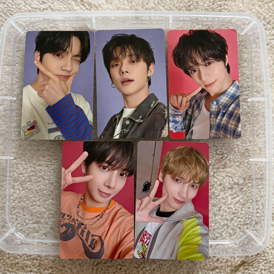 TXT 2025 FC アンケート特典 トレカ 5枚セット