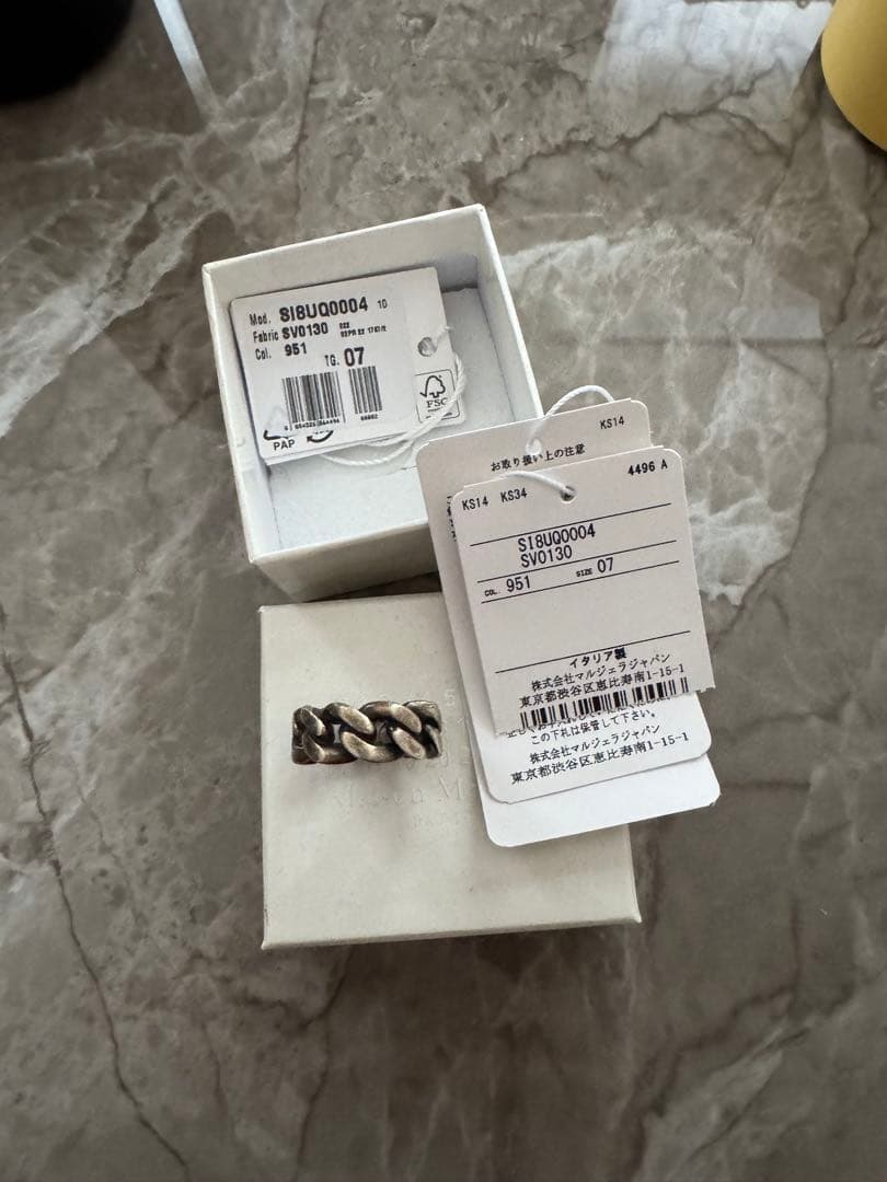 マルジェラ　リング