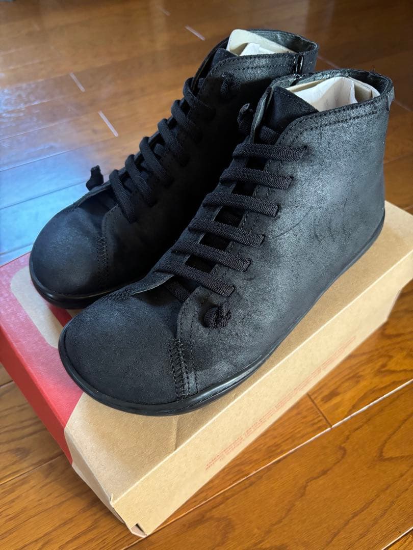 美品 カンペール　ペウカミ　ハイカット