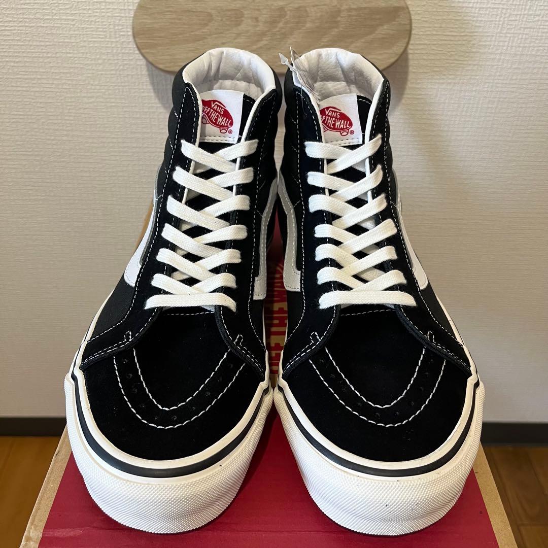 Vans Sk8-Hi 38 Dx 28.5cm ブラックホワイト　アナハイム