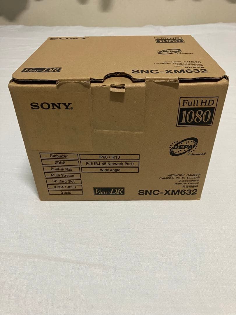 【新品未使用】SONY ソニー SNC-XM632 ネットワークカメラ 生産終了