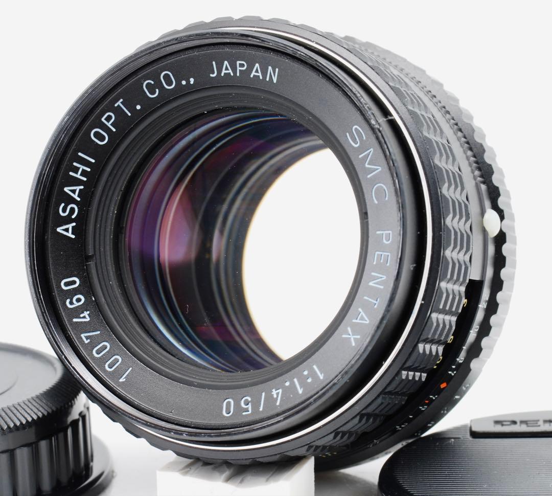 【黄変除去済】SMC PENTAX 50mm F1.4 Kマウント 明るい単焦点