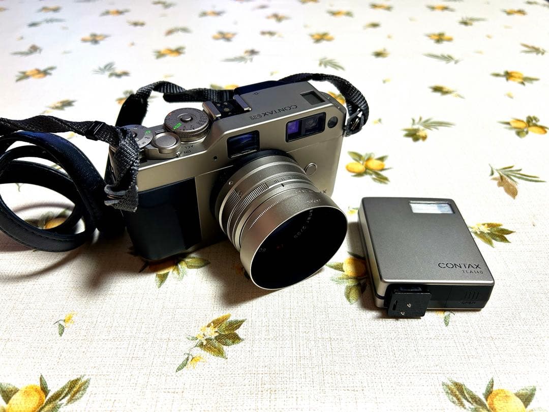 【動作現像確認済】 大人気のため値下げ終了★CONTAX G1 ストロボ付カメラ
