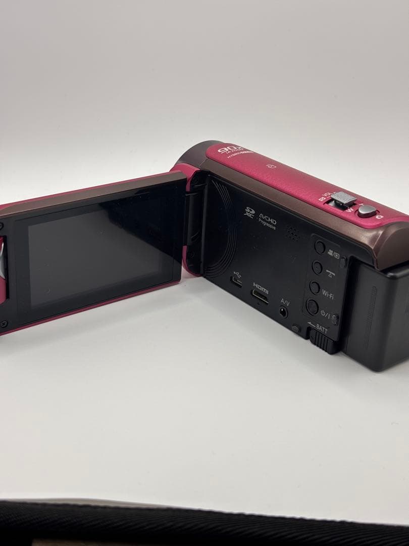 美品Panasonic パナソニック HDビデオカメラ HC-W570M ピンク