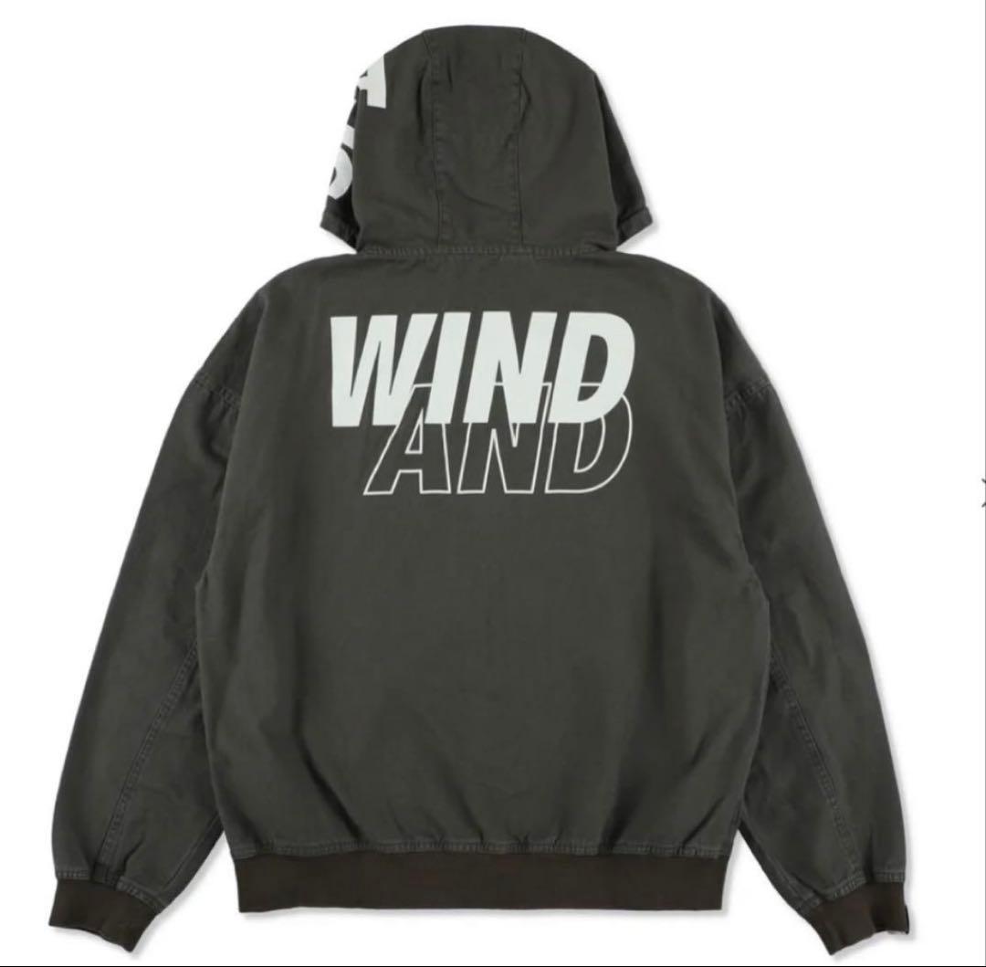 SMOOTHY x WDS ダックジップパーカー 黒L