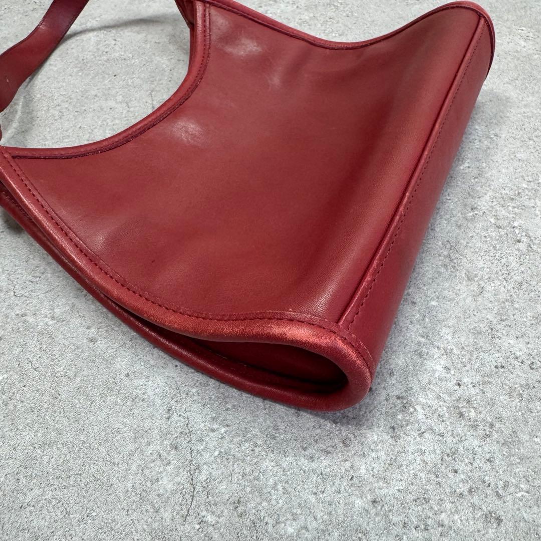 90s USA製 オールドコーチ ハンドバッグ 4106 レッド