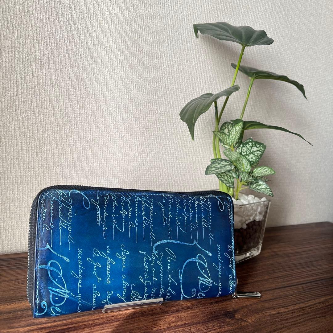 【美品！！】ベルルッティ イタウバ プラチナパティーヌ カリグラフィ