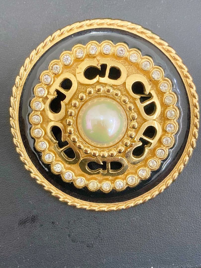 超レア‼︎クリスチャン・ディオール アンティークブローチ