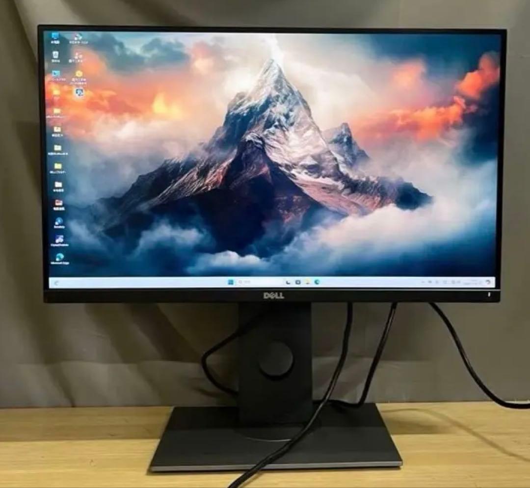 DELL UP2516D 25インチモニター　 PS4対応　回転機能 2k