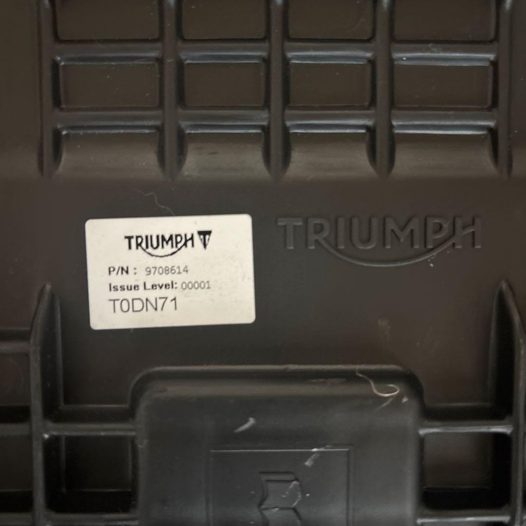 TRIUMPH ベンチシート　キルティングシート ブラウン　A9708614