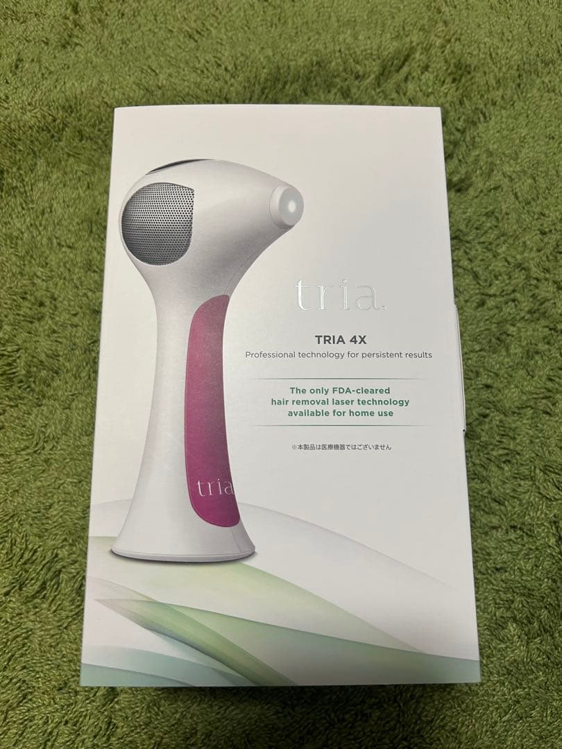 TRIA 4X 脱毛器 ホワイト/ピンク