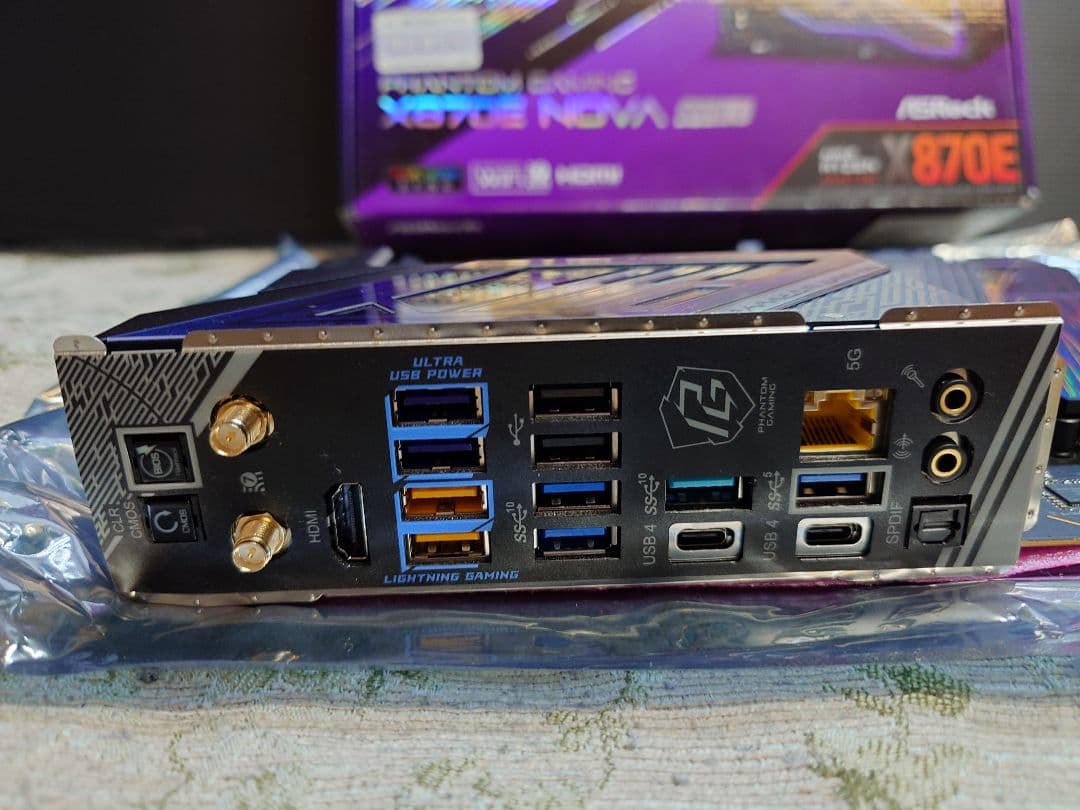 牡*丹様 ASRock X870E NOVA WiFi マザーボード