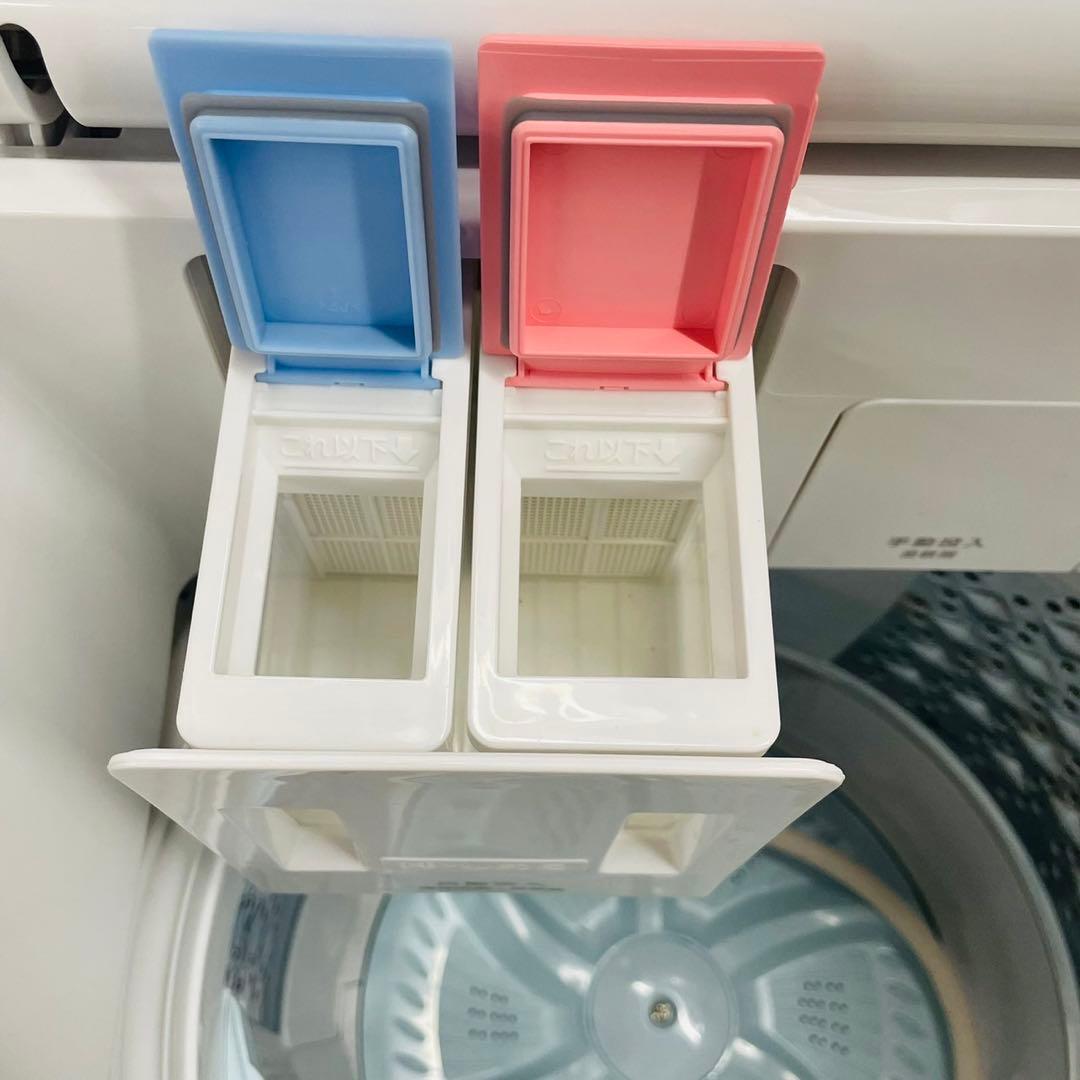 東芝　全自動洗濯機　AW-8DP3 洗剤自動投入機能付き　ウルトラファインバブル