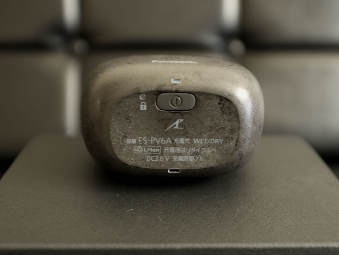 パナソニック ラムダッシュパームイン マーブルブラックES-PV6A-K